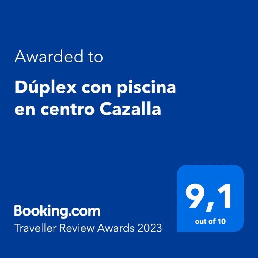 Duplex Con Piscina En Centro Cazalla Cazalla de la Sierra Esterno foto